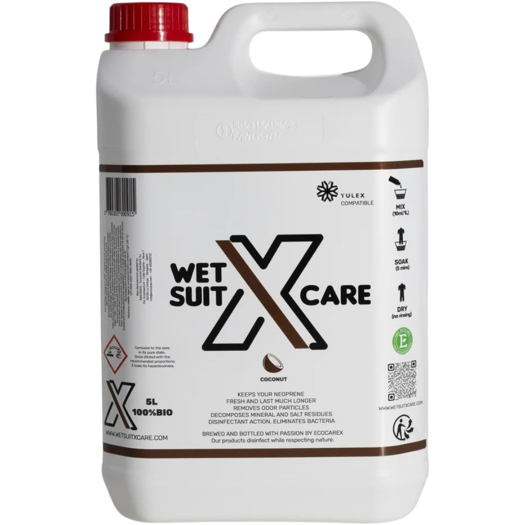 2026 Wetsuit X Care Wetsuit Cleaner Coconut 5L WXC-COCO-05L
